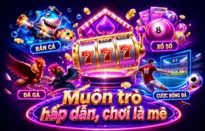 Khu vực game đa dạng